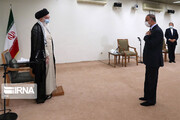 دیدار مقام معظم رهبری با نخست‌وزیر عراق/تصاویر