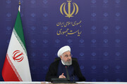 روحانی: مردم ایران دربرابر فشارها به زانو در نمی‌آیند / 3 استان از پیک کرونا گذر کردند
