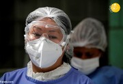 پرستاران در خط مقدم مقابله با ویروس کرونا در سراسر جهان/سری اول تصاویر