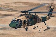 بالگرد ارتش افغانستان سقوط کرد