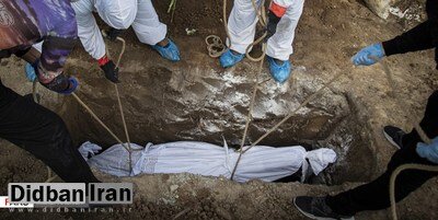 آمار بیماران کرونایی دفن شده در بهشت زهرا طی دو روز گذشته