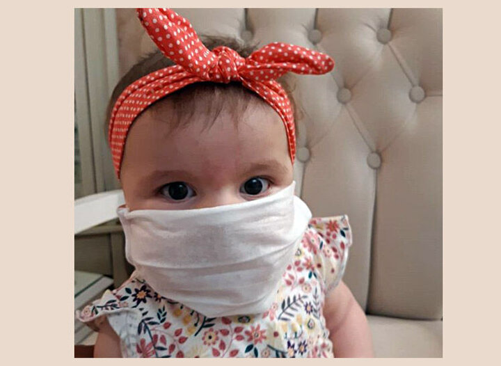 هشدار به والدین: کودکان زیر ۲ سال نباید ماسک بزنند