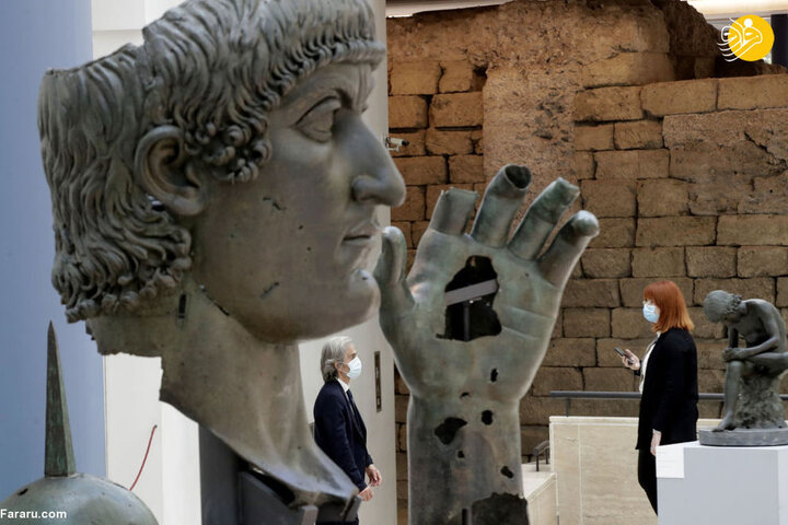 بازگشایی موزه‌های ایتالیا با رعایت پروتکل های بهداشتی زیر سایه کرونا/تصاویر