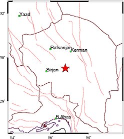 زلزله ۴.۲ ریشتری در کرمان 