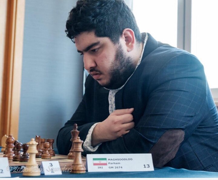پرهام مقصودلو قهرمان رقابت‌های آنلاین شطرنج شد