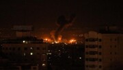اسرائیل یک پایگاه حماس را بمباران کرد