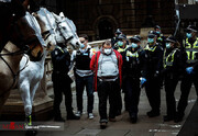 حضور نیروهای پلیس استرالیا در شهر به منظور مقابله با متخلفین کرونایی/تصاویر