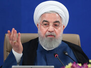 روحانی: اینکه می‌گویند دولت رشد اقتصادی مثبت نداشته غلط است/حواسمان باشد در زمین دشمن بازی نکنیم