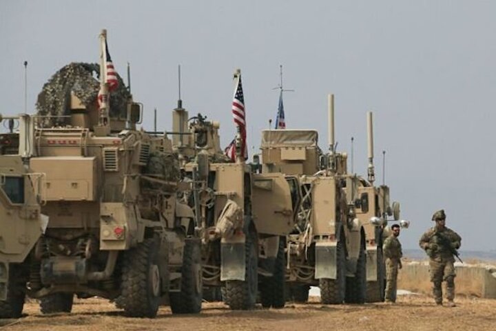 کاروان نظامی آمریکا در عراق هدف قرار گرفت