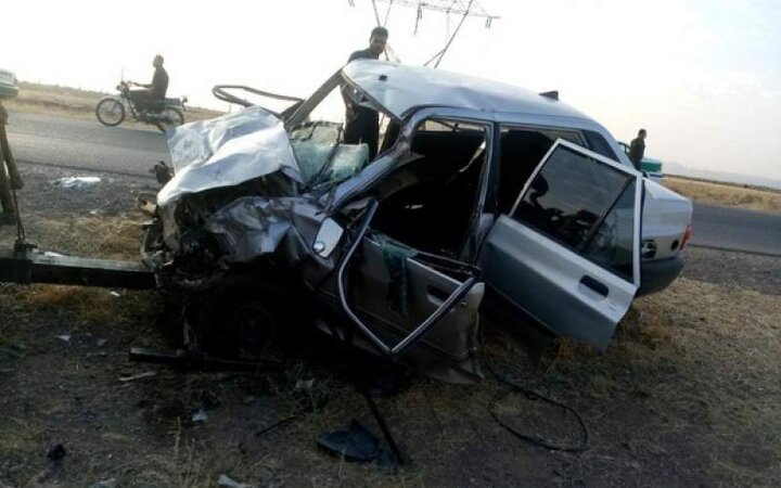 تصادف وحشتناک در تربت جام/ ۸ نفر کشته و مصدوم شدند