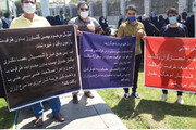 تجمع دانش آموختگان حقوق مقابل مجلس