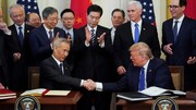مذاکره چین و آمریکا درباره اجرایی کردن فاز نخست توافق تجاری