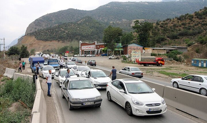 وضعیت ترافیکی جاده ها امروز ۶ شهریور/ ترافیک سنگین در جاده‌های شمال
