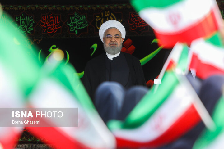 حضور مجازی روحانی در دانشگاه تهران به مناسبت آغاز سال تحصیلی