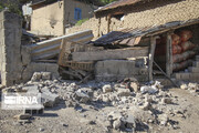 خسارات زلزله مهیب ۵.۱ ریشتری در رامیان گلستان/تصاویر