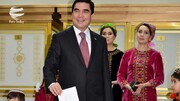 مهارت بالای رئیس جمهور ترکمنستان در تیراندازی + فیلم