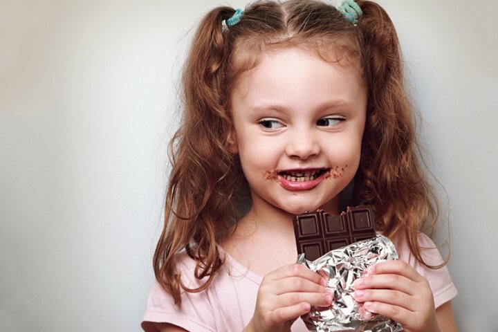 خوردن شکلات برای این کودکان ممنوع است