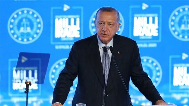 اردوغان: از هر وجب خاک کشورمان دفاع می کنیم