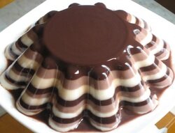 آموزش تهیه ژله شکلاتی برای مهمان