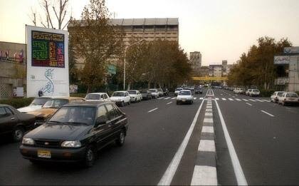 فردا عبور خودرو از ۲۲ خیابان تهران ممنوع است + جدول