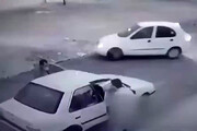 زورگیری و سرقت مسلحانه خودرو  در اهواز + فیلم