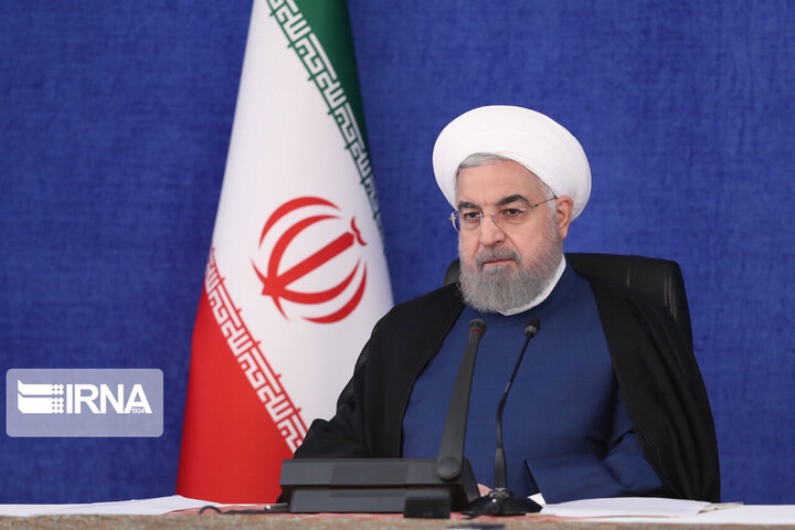 روحانی: ملت ایران شایسته تحریم نیست/ امروز زمان نه گفتن به زورگویی است