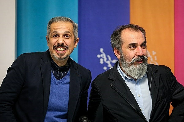 عکسی جالب از سیامک انصاری و جواد رضویان در سریال «صفر بیست‌ویک»