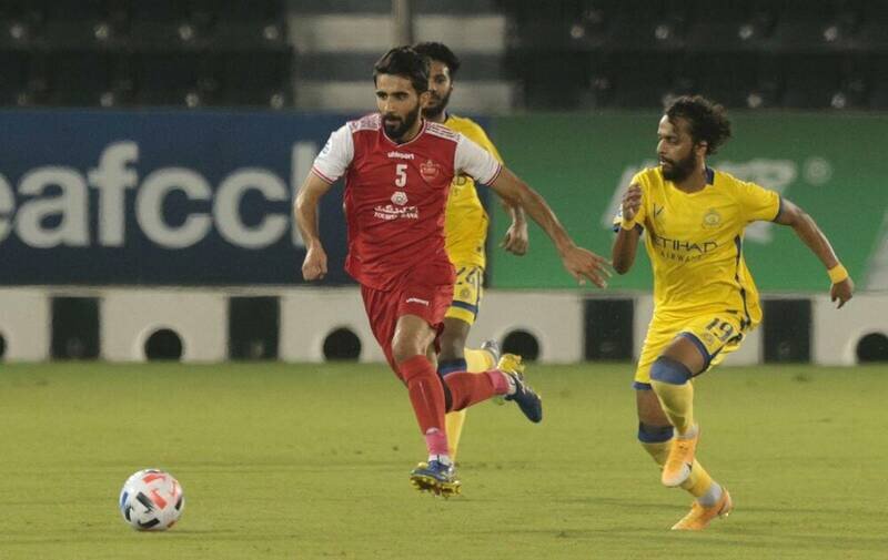 بازی پرسپولیس و النصر به وقت‌