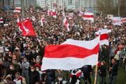 مخالفان لوکاشنکو در مینسک تجمع کردند