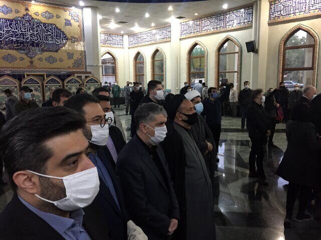 گزارش تصویری از مراسم تشییع استاد شجریان در بهشت زهرا تهران + عکس