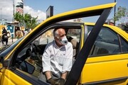 میزان جریمه رانندگان تاکسی و مسافران بدون ماسک