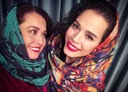 مهراوه و ملیکا شریفی نیا با ماسک های جالب + عکس