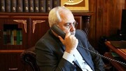 گفت و گوی تلفنی ظریف با وزیر خارجه جمهوری‌ آذربایجان
