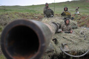 تیرباران سربازان ارمنستان توسط سربازان جمهوری آذربایجان / فیلم