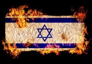 پرچم اسرائیل در آتش خشم سودانی‌ها سوخت