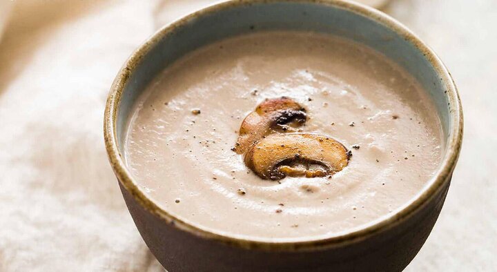 نحوه پخت سوپ قارچ، مناسب برای روزهای کرونایی + آموزش