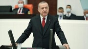اردوغان خطاب به مکرون: آزمایش سلامت عقل بده!