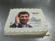 سوپرایز تولد احمدی نژاد بی اعتنا به کرونا +عکس