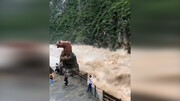 رودخانه ای عجیب و ترسناک در چین + فیلم