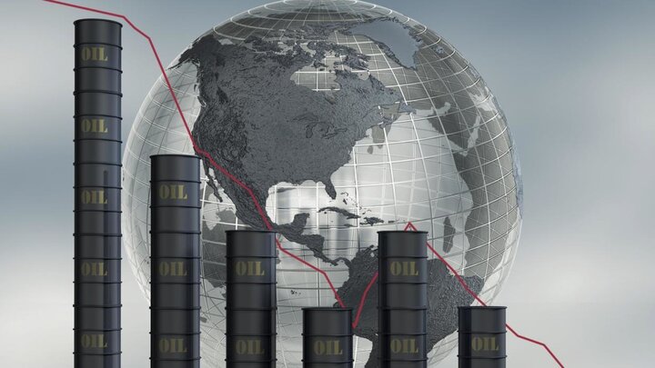 افت قیمت نفت به پایین ترین حد در ۴ ماه گذشته