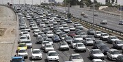 وضعیت ترافیکی کشور در ۹ آبان ۹۹ /ترافیک در جاده چالوس سنگین است