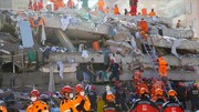 لحظه نجات یک دختر از زیر آوار زلزله ازمیر ترکیه  +فیلم