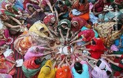 دعای هندی ها برای پیروزی بایدن در انتخابات + فیلم
