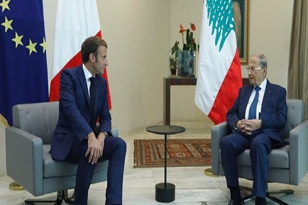 مذاکرات «عون» و «ماکرون» درباره تشکیل دولت جدید لبنان