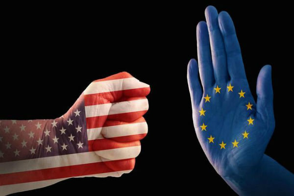 آمادگی اتحادیه ‌اروپا برای وضع تعرفه بر کالاهای آمریکایی 