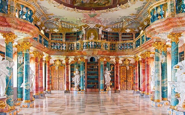 معروف‌ترین و زیباترین کتابخانه‌های جهان / تصاویر