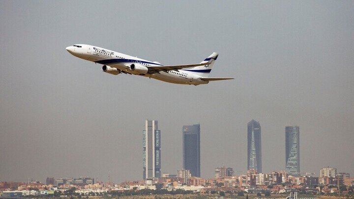 عبور یک فروند هواپیمای اسرائیلی از آسمان مکه