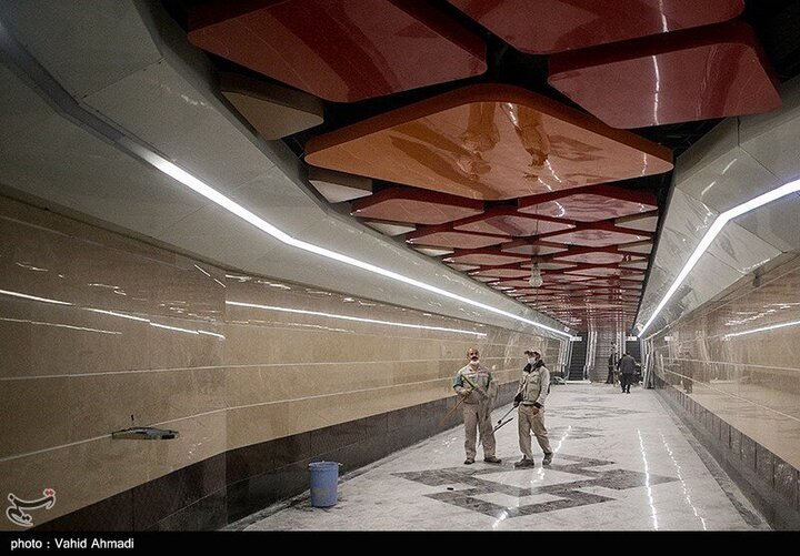 ایستگاه متروی برج میلاد فردا افتتاح می شود /عکس