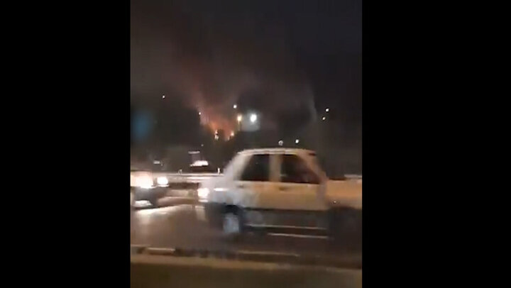 انفجار مخزن پمپ ‌بنزین در خیابان پیروزی تهران /جزئیات