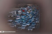 ترافیک شدید در اتوبان کرج-قزوین /عکس‌ها